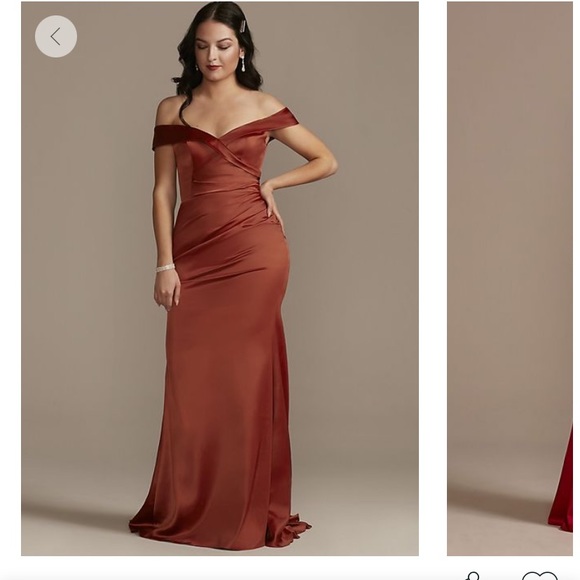 David’s Bridal Bridesmaid Dress - Picture 2 of 10